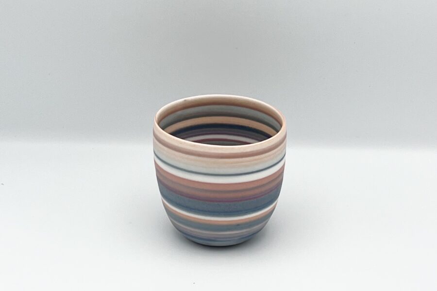 Tasse Porzellan matt