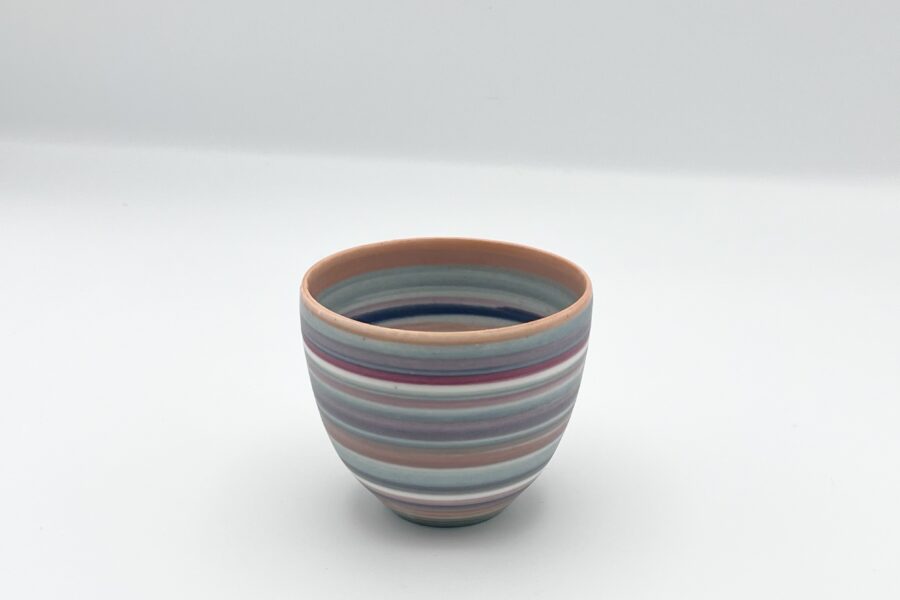 Tasse Porzellan matt