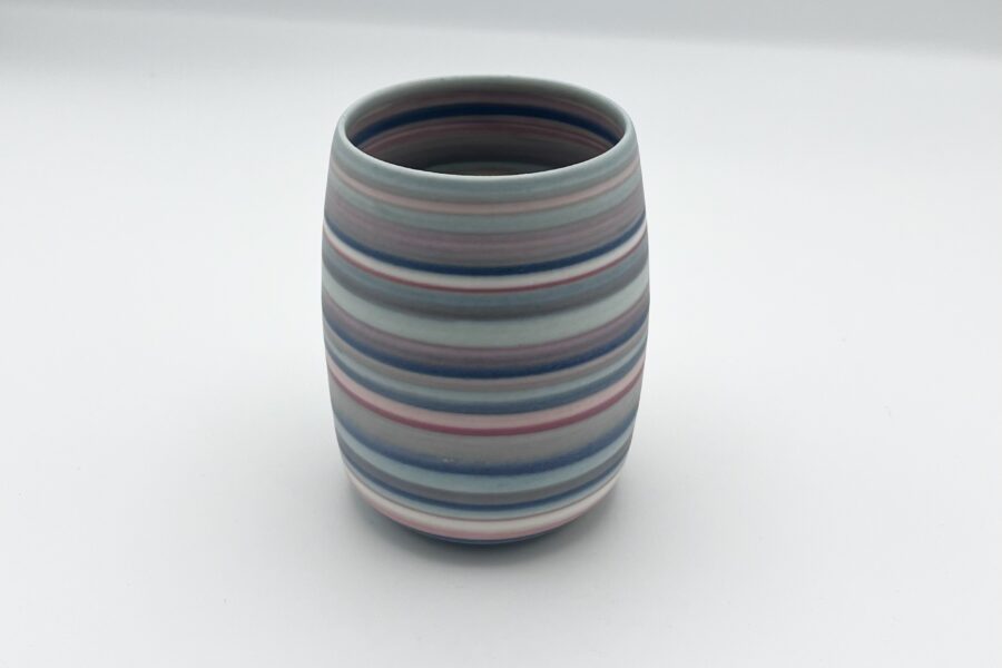 Tasse Porzellan matt