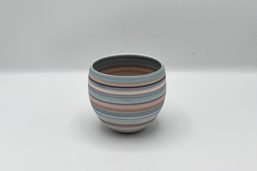 Tasse Porzellan matt